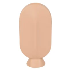 Vase face peche en grès