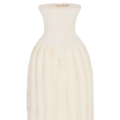 Vase pour fleurs séchées creme - Paulownia