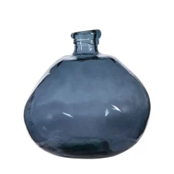 Vase simplicity bleu d33xh33cm en verre