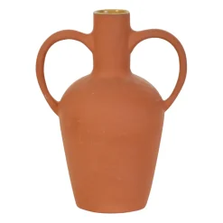 Vase solae terracotta d16xh20cm terre cuite