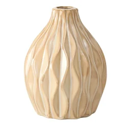 Vase zalina crème d12cm
