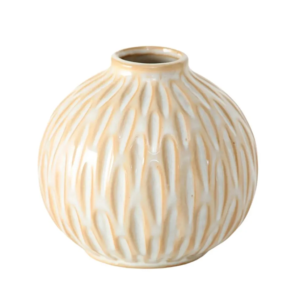 Vase zalina crème d10cm