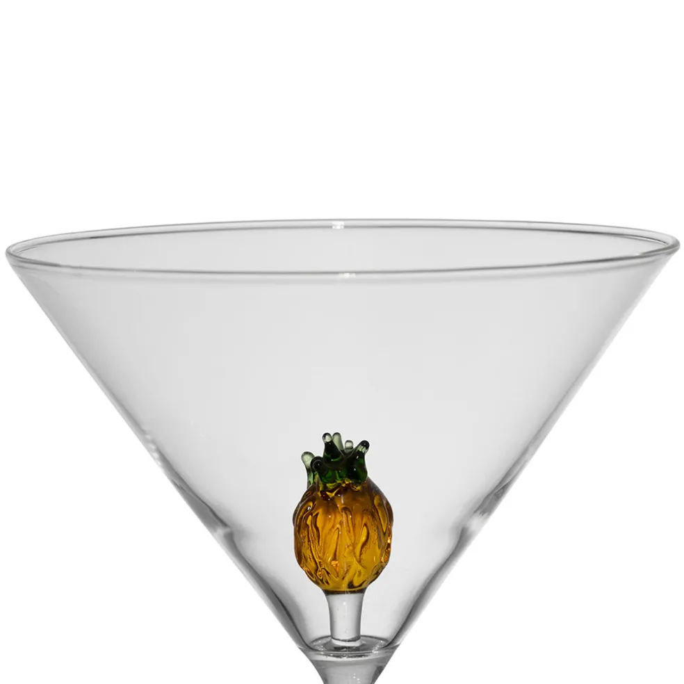 Verre à cocktail ananas 25cl - Colorea