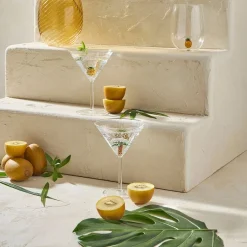 Verre à cocktail ananas 25cl - Colorea