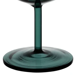 Verre à pied en verre borosilicate émeraude 25cl - Azelie