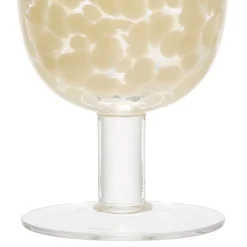 Verre à pied en verre écru 30cl - Preline