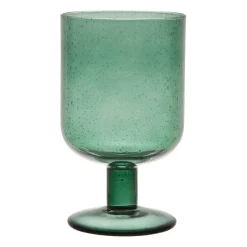 Verre a pied en verre emeraude 40cl - Pernille