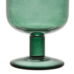 Verre a pied en verre emeraude 40cl - Pernille