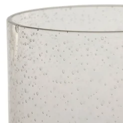 Verre a pied en verre transparent - Pernille