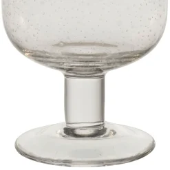 Verre a pied en verre transparent - Pernille