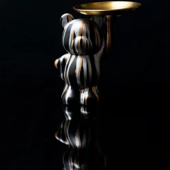 Vide poche déco noir et doré