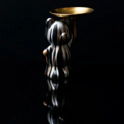 Vide poche déco noir et doré