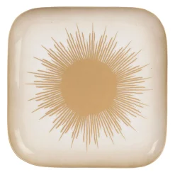 Vide poche en fer doré 16x16cm - Heolio