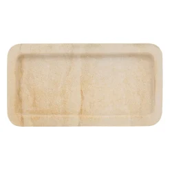 Vide poche en marbre beige 28x15cm - Eskela