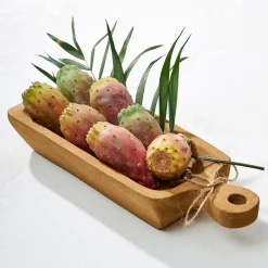 Vide poche en paulownia miel 35x14cm - Boende