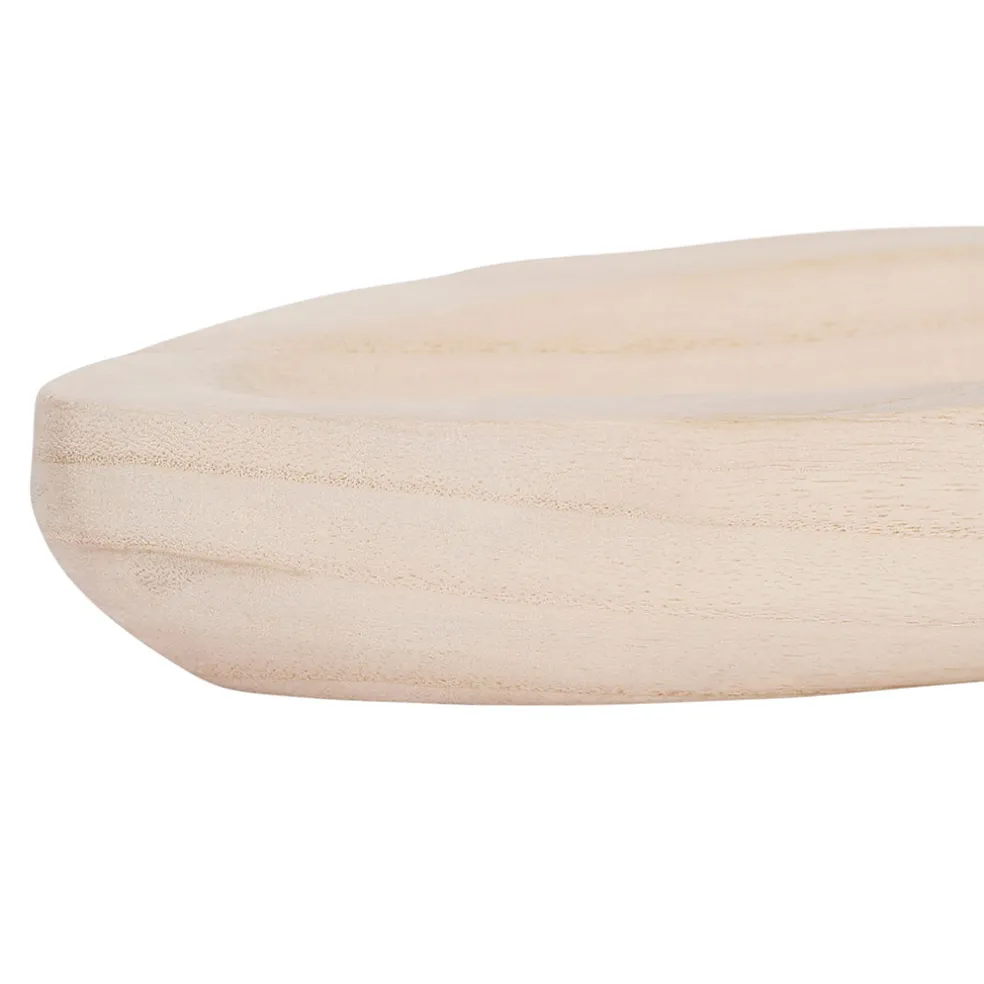 Vide poche poisson en paulownia naturel 46x16cm - Boende