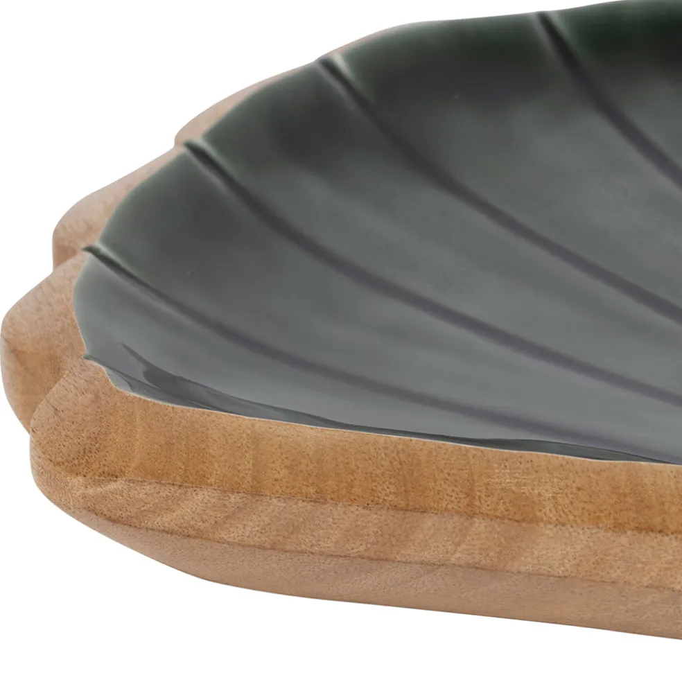 Vide poche Saint-Jacques en manguier émeraude - Amarres